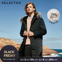 ^#Cheap 	SELECTED Men's Winter Down Jacket Duck Down Fox Fur Medium-style Down Coat Warm Clothes S | 418412584	