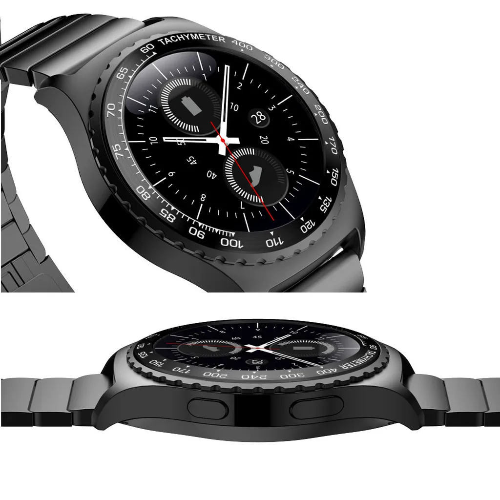 Ободок кольцо клеющаяся крышка для samsung gear S2 классические весы часы кольцо клеющаяся крышка против царапин металл