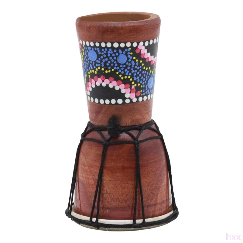 1 шт. 4 дюйма Профессиональный Африканский Djembe барабан Bongo дерево хороший звук музыкальная инструмент