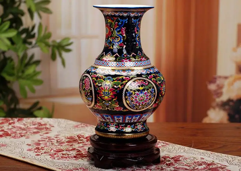 228 Цзиндэчжэнь керамика Amphora бутылки классические вазы украшения дома гостиная ремесленные украшения