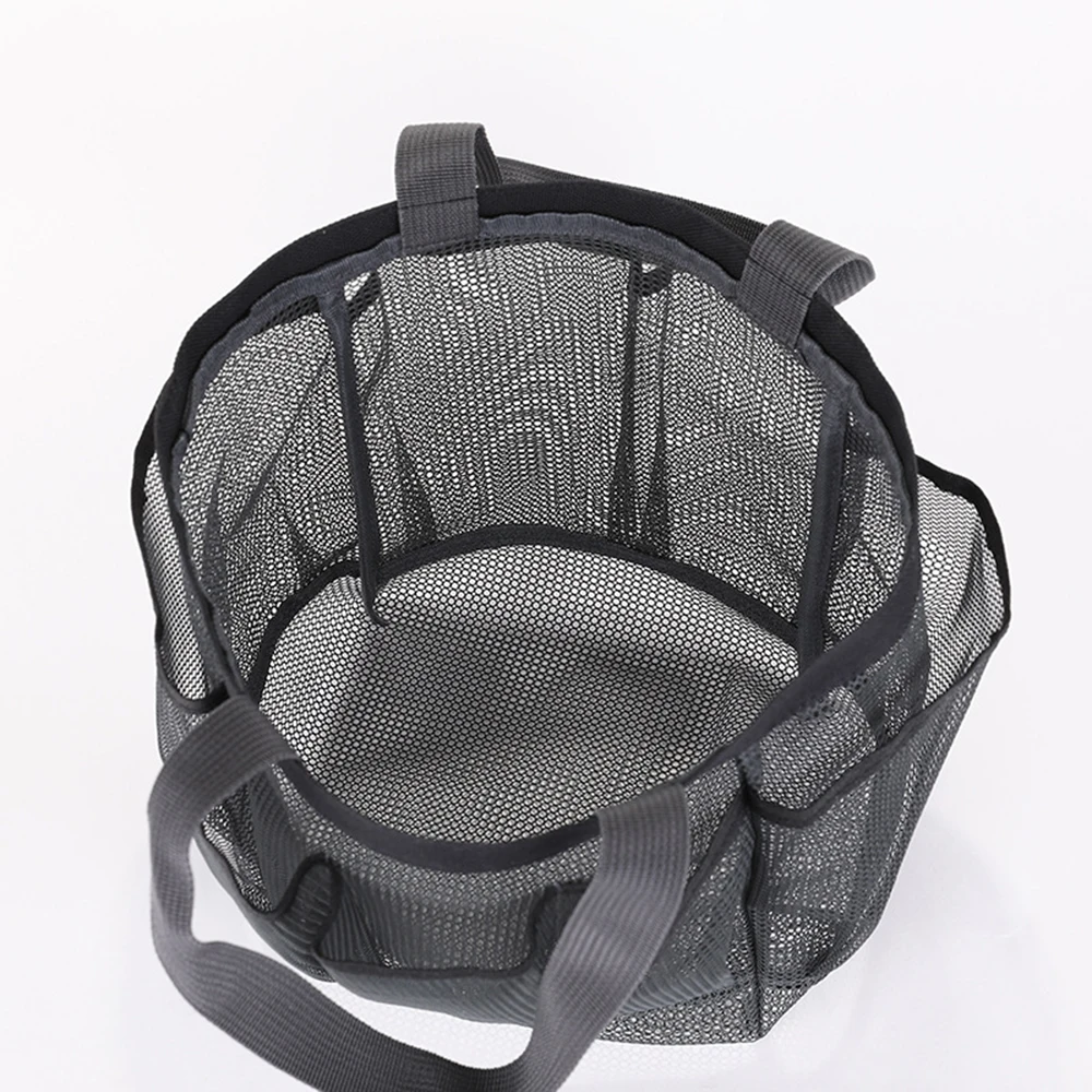 2021 Hanging Toiletry Bag Mesh Shower Bag Portable Wash Bags Quick Dry Cosmetic Bags Shower Organizer for Bathroom Beach Camping Outdoor and Sports Sports Bags