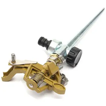 

Garden Metal Zinc Alloy Irrigation Sprinkler 360 Degree Irrigation Adjustable Impulse Rotating Water Tools Sprayer Nozzle Z5S3