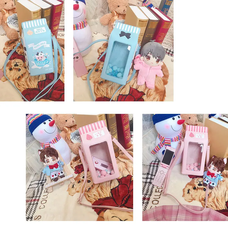 3.34x4.33inches Details about  / Strawberry Milk Zipper Bags 13 Pcs