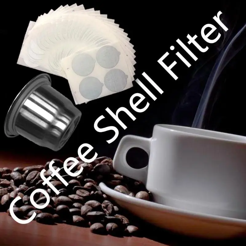 Stainless Steel Reusable Coffee Capsule Cup Strainer Filter for Nespresso High Quality Coffee Accessory