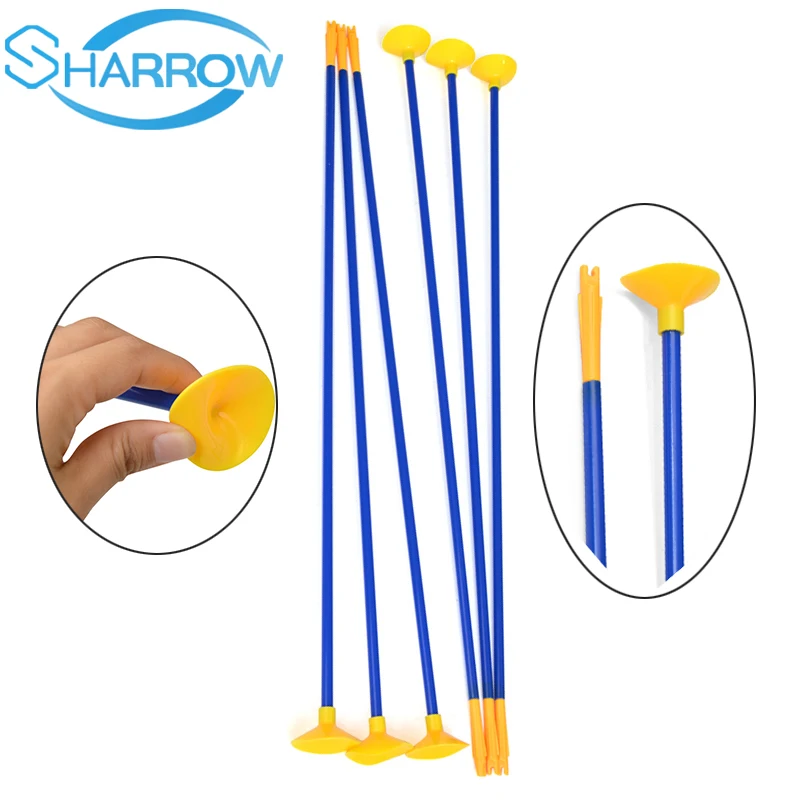 

6/12pcs Children Sucker Arrows Suction Cup Archery Game Practice Fun Toy Shooting Sucker Arrows Kids Shooting Game