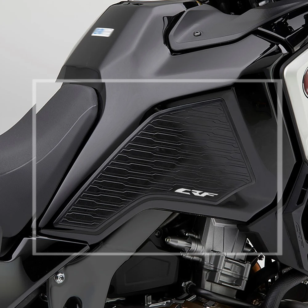 Autocollant Protection Réservoir Moto CRF1100L Africa Twin - Antidérapant Noir