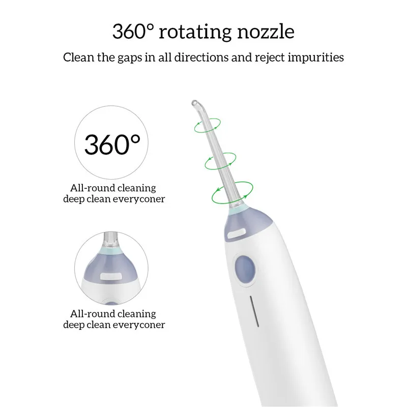 Ирригатор для полости рта беспроводной с зарядкой от USB 3 передачи|Ирригаторы рта|