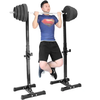 

Adjustable Multifunctional Parallel Bars Squat Rack Household Bench Barbell Rack Indoor Fitness Equipment