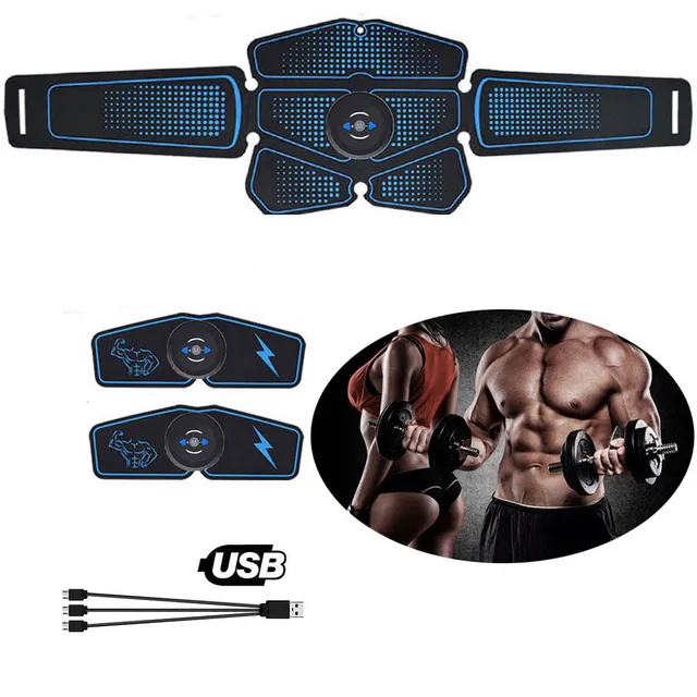 US $28.10 EMS Muscle Electro Stimulator ABS Electrostimulator Abdominal Electric Massager Training Apparatus 