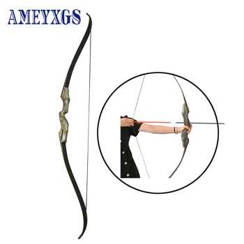 

1set 30-60 Lbs Archery Recurve Bow Disassembled Bow Wooden Hunting Equipment Outdoor Arrow Shooting Training Camping Accessories