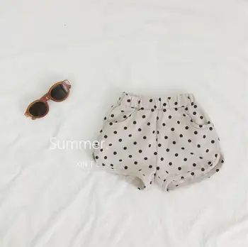 

2020 new girls dots shorts summer cotton fashion girls shorts 1-6t HO840