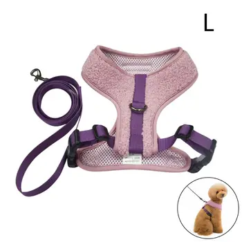 

Dog Vest Harnesses, Walking Pet Harness with Adjustable 2 Rings and Handle H7ED