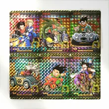 27 шт./компл. супер Dragon Ball Z автомобиль шестая бомба герои битва карта ультра инстинкт Гоку Вегета игровая коллекция карт