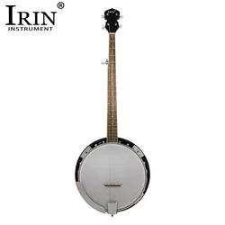 IRIN 5 Strings Banjo High quality Stringed Instrument Western Traditional Ukulele Concert Bass Guitar Adult Musical Gifts