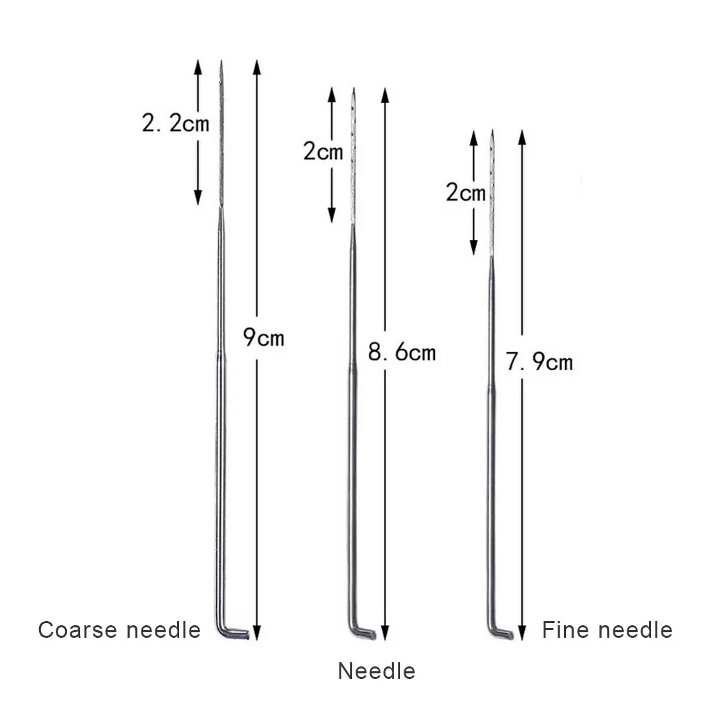 100 шт иглы для валяния с бутылкой ручной работы инструмент для валяния вышивка DIY Ремесло Вязание стартер войлочные иглы