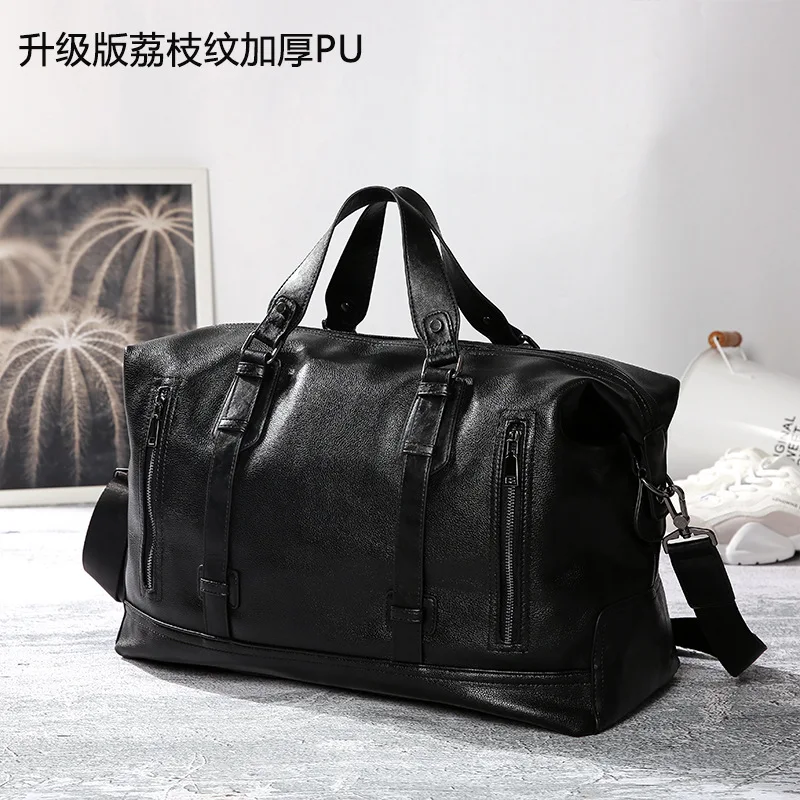 

Litchi pattern baggage for men on business