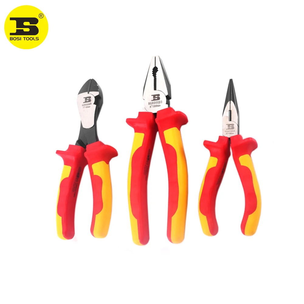 

BOSI Brand VDE electrician insulated cutter pliers