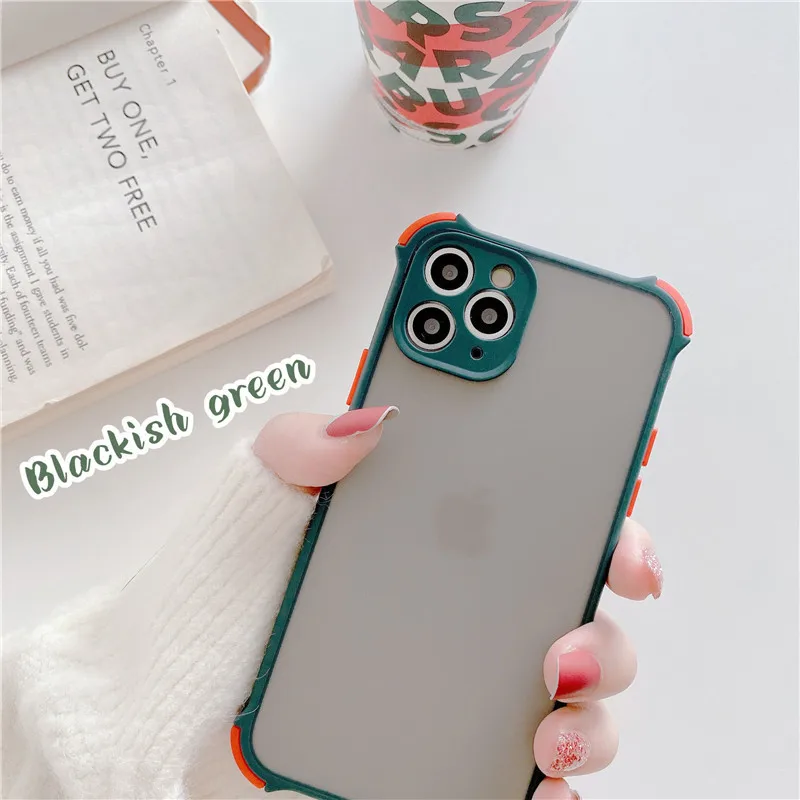 Candy Phone Case For Huawei P30 P40 Mate 20 30 Pro Lite E Y8P 2020 Y9A Nova 7 6 SE 7I Shockproof Matte Translucence Cover
