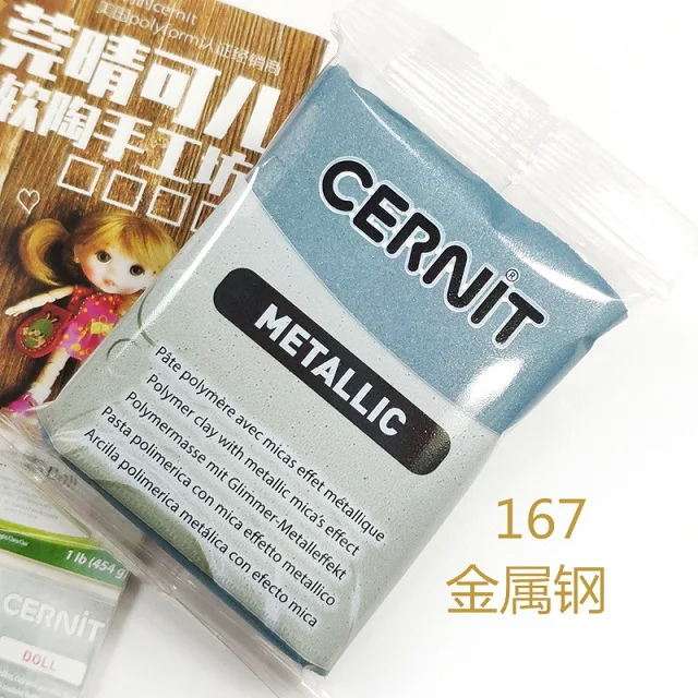 Cernit металлическая форма для выпечки 56 г глина импорт выделенная мягкая гончарная Модель Материал ручная профессиональная скульптура суфле Искусство - Цвет: N167