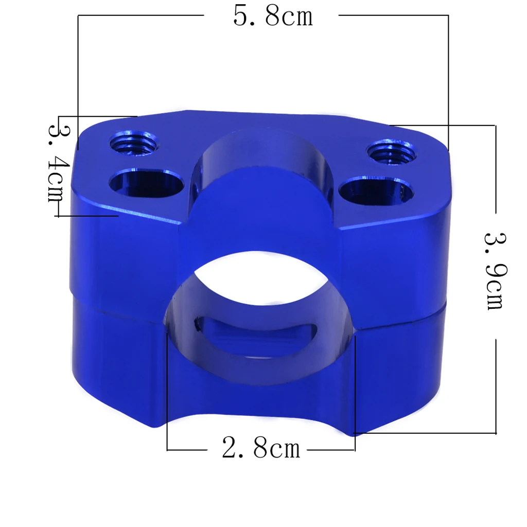1 пара руля мотоцикла CNC алюминий 28 мм крепление Riser зажимы