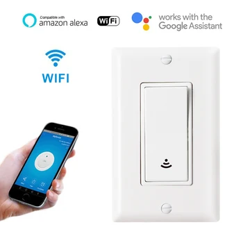 

Smart Switch Wireless APP Wifi Control Light Switch Android/IOS Wall Switch Remote Control