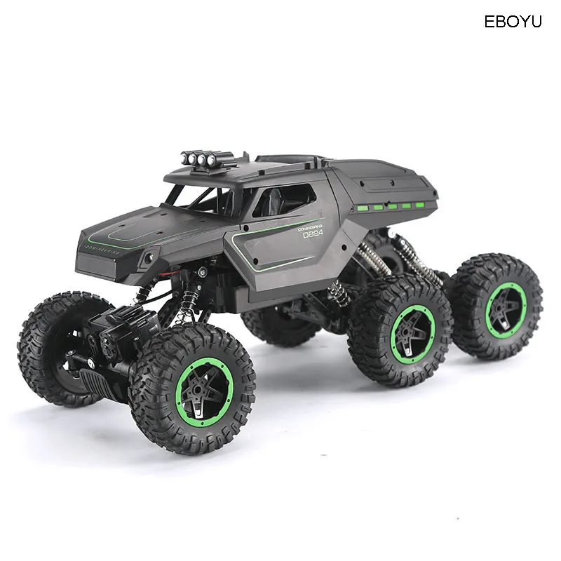 JJRC Q51A/B/C/D/E 1:12 RC автомобиль 2,4G 6WD Электрический вездеход внедорожный Рок Гусеничный альпинистская машинка багги на ДУ RTR - Цвет: Q51C