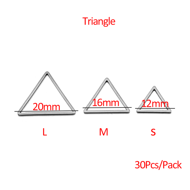 Moon Star Heart Square Charm Stainless Steel Pendant Open Bezels Hollow Pressed Resin Frame Mold Bezel DIY Jewelry Making