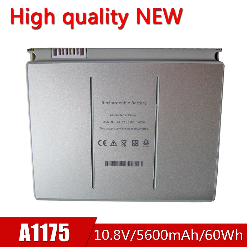 Новая батарея A1175 для Apple MacBook Pro 15 &quotA1150 A1260 MA463 A1226 A1211 MA601 MA600 MA609 MA610 MA348G/A MA348J/A MA348 |