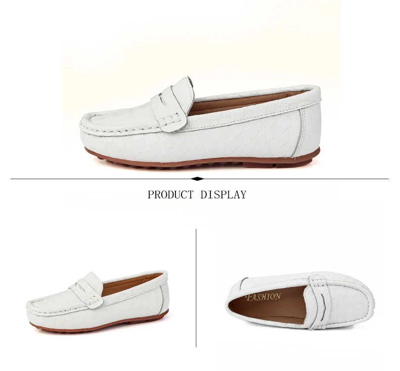 2020 Spring Genuine Leather Kids Shoes for Boys Mocassins Fashion Soft Children Shoes For Boy Casual Flat Slip On Loafers (7)