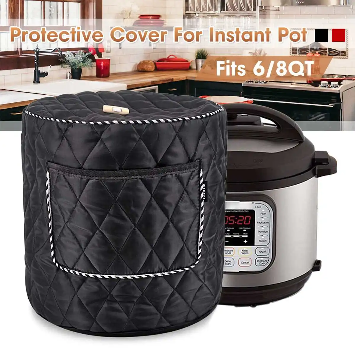 Home Pressure Cooker Parts &Accessories Dust Proof Cover For 6QT/8QT Instant Pot 
