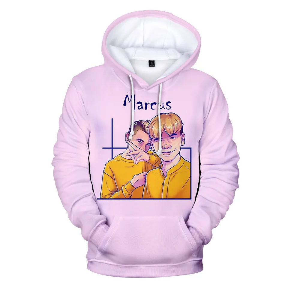 2019 New Marcus Und Martinus New Style 3d Hoodies Sweatshirt Übergroße Pullover 