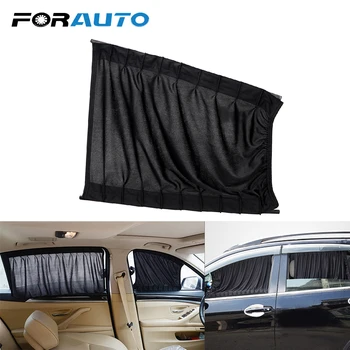 

LEEPEE Car Curtains For Side Window Car Sun Shade Interior Accessories Car Styling Sunshade Black UV Protection