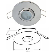 *#Best Price Modified yacht light travel house spotlight lamp LED ceiling light rotatable chromed downlight warm white *#Best Price Modified yacht light travel house spotlight lamp LED ceiling light rotatable chromed downlight warm white