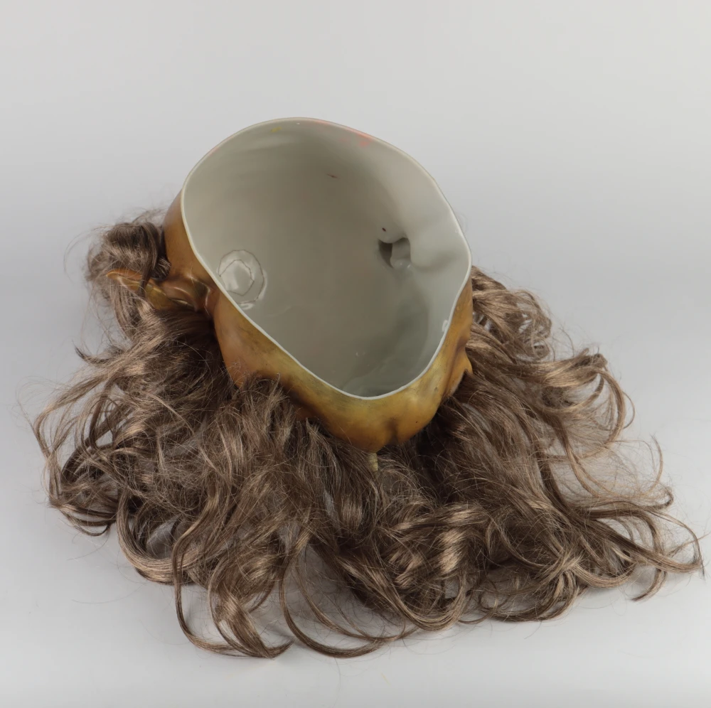 Мир Warcraft маска Ogrim Doomhammer латексная маска для косплея Вечерние Маски на Хэллоуин