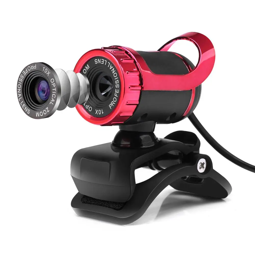 

HD 1080P Webcam Mini Computer PC WebCamera with Microphone Rotatable Cameras for Live Broadcast Video Calling Conference Work