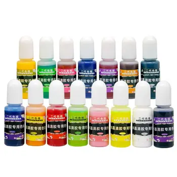 

12 Pcs/set DIY Handmade Crystal Epoxy Pigment UV Oily Resin Dye Coloring