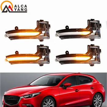 

LED Light Dynamic Turn Signal Side Mirror Blinker Indicator For Mazda3 Mazda 3 Axela Mazda6 Mazda 6 Atenza 2017 2018
