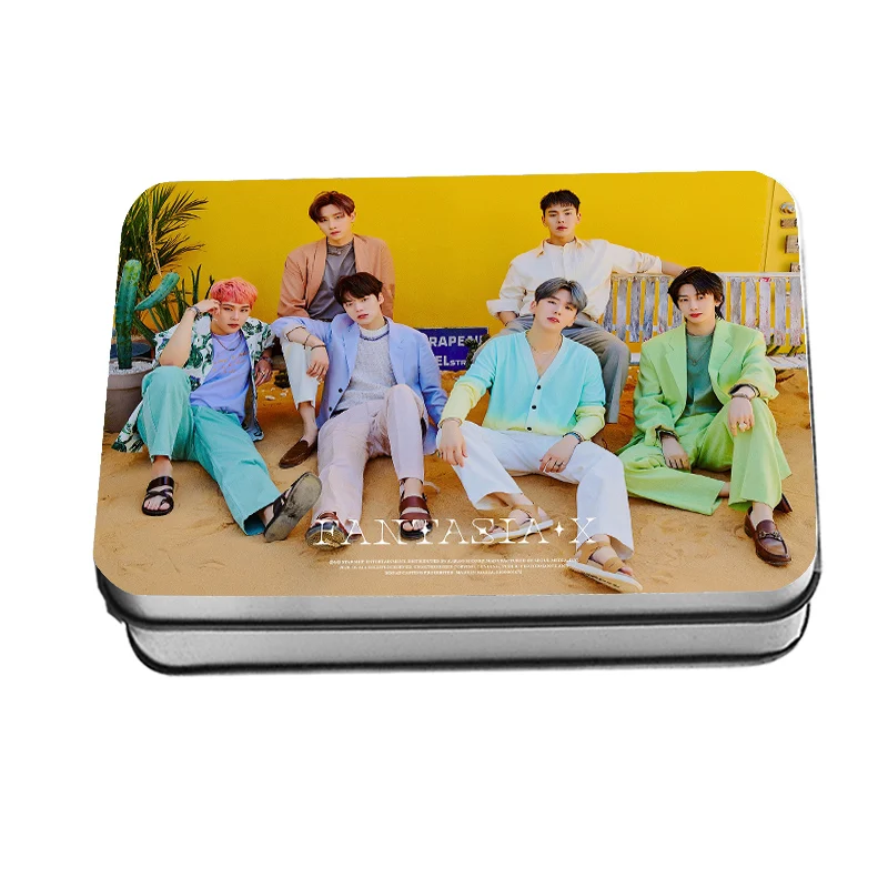 MONSTA X Signed Photo Cards with Gift Box