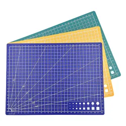Tapis de découpe A4, établi, Patchwork, tapis de découpe, couture, manuel, bricolage, outil d'art, planche à découper, sous couche simple face, 1 pièce 