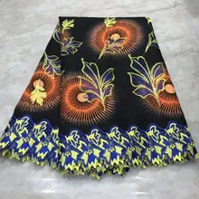 Анкара Африканское восковое кружево принты ткань настоящий воск высокое качество 6 ярдов африканская ткань для вечерние платья