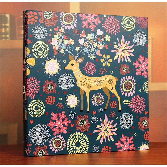 New 18-inch diy photo album couple birthday gift wedding baby photo album  scrapbook paper craft