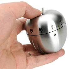 Nova cozinha mecânica temporizador de aço inoxidável ovo máquinas contagem para baixo lembrete despertador intervalo s cozinhar ferramentas