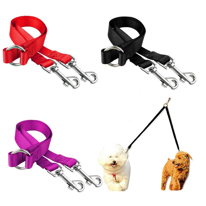 Double Dog Leash For Two Small Tangle Free Dual Leash