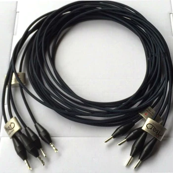 

Hi-end Audio Speaker Cable YTER well tempered orgentun alloy HIFI loudspeaker wire with banana plug