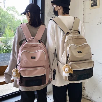 

Waterproof Campus Women's Backpack Ins School Bag for Girls Female Korean High School Student Backpack Woman Large Capacity 2020