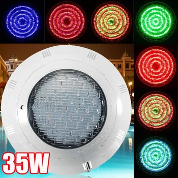 

AC12V LED RGB Swimming Pool Light 35W with Remote Controller Waterproof IP68 Submersible Light Underwater Night Lamp Outdoor