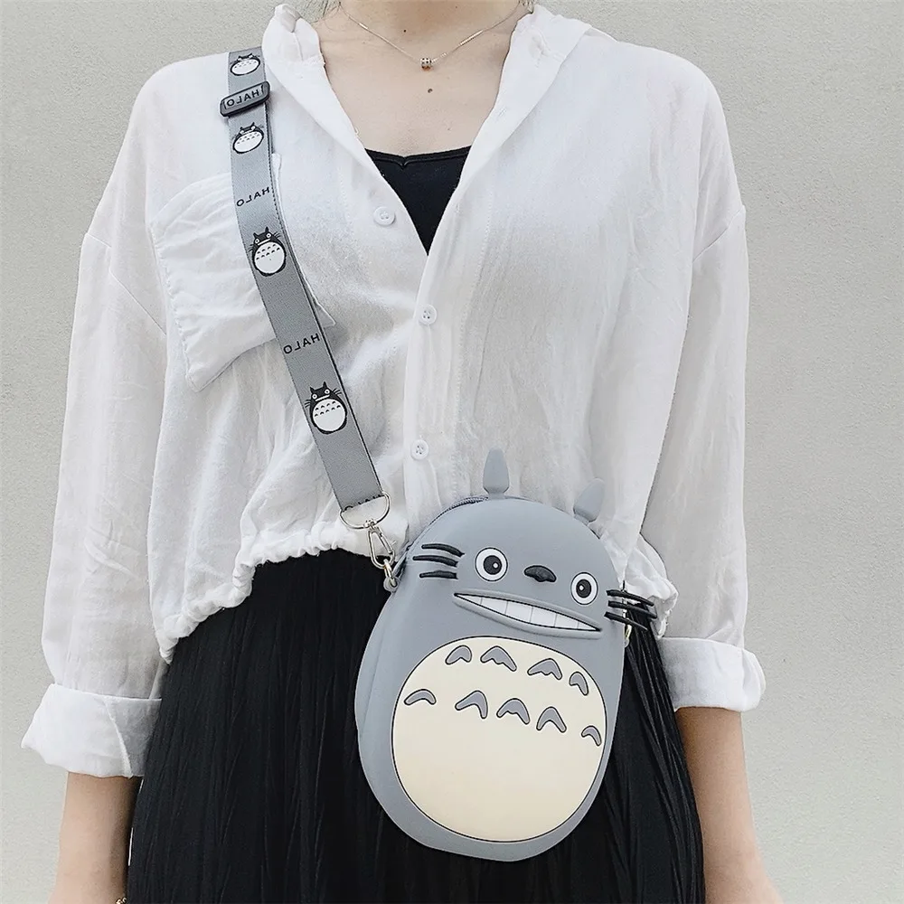 Детская сумка Женская милая девочка из мультфильма сумка через плечо модная маленькая девочка детская сумка через плечо силиконовая сумка - Цвет: 1120061