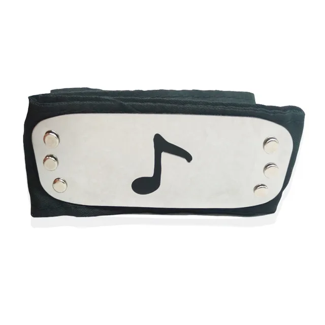 Japanese Hot Anime Uchiha Sasuke Kakashi Cosplay headband Costumes Accessories toys Props Anime headband Props 06