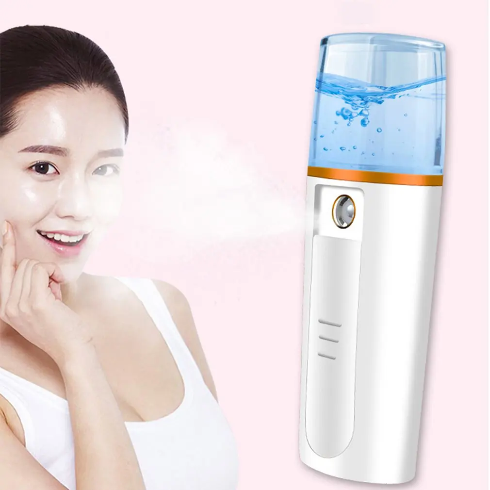 Durable Humidifier USB Rechargable Portable Water Meter Charging Mini Steamed Face Humidifier Portable Size 5