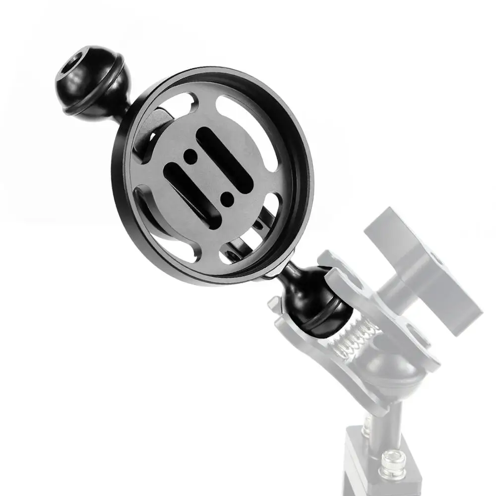

Aluminum 67mm Lens Mount Holder for Macro/Wide Angle Lens with 5/7/9/11inch 13/20cm Extension Diving Floating Arm Underwater SLR